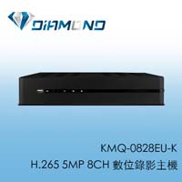 KMQ-0828EU-K 可取 H.265 5MP 8CH 數位錄影主機
