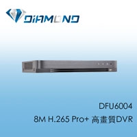 DFU6004 8M H.265 高畫質DVR