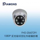 FHD-206ST291星光級球型紅外線攝影機