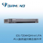 iDS-7204HQHI-M1-FA AI人臉辨識同軸音頻XVR